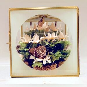 Vintage Crowning Touch Taxidermy / Terrarium
